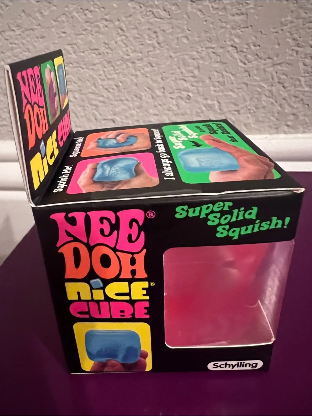 Authentic NeeDoh Nice Cube - Pink
